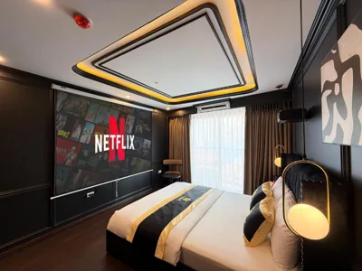 Camera King con vista sul lago — Star Night West Lake Premium Hotel